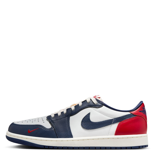 AIR JORDAN 1 RETRO LOW OG / 100:SUMMIT WHITE/GYM RED