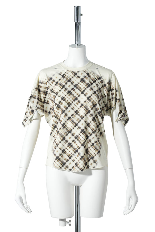 NIKE WOMEN’S NRG KNWLS STORM S/S TOP / 113:COCONUT MILK