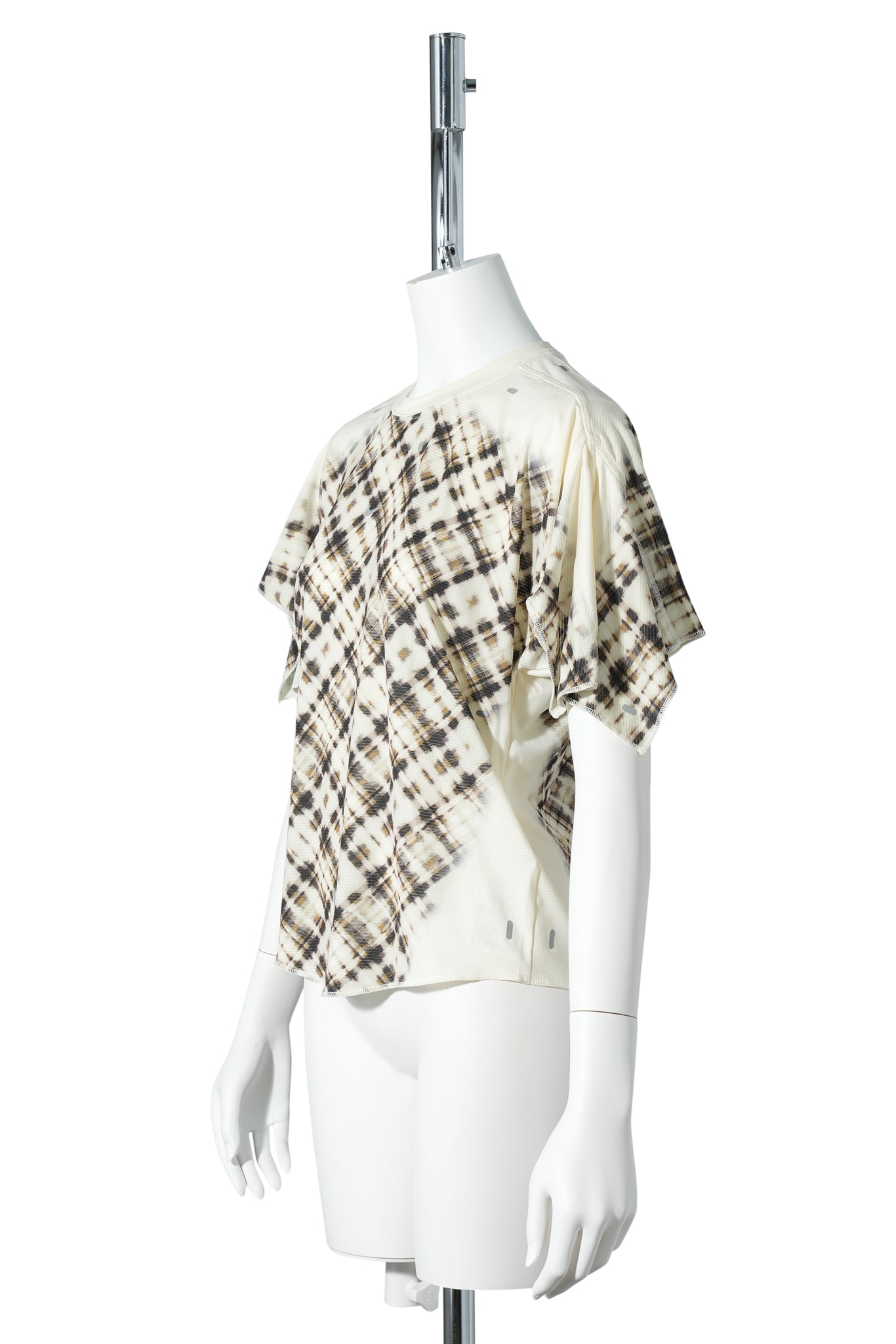 NIKE WOMEN’S NRG KNWLS STORM S/S TOP / 113:COCONUT MILK