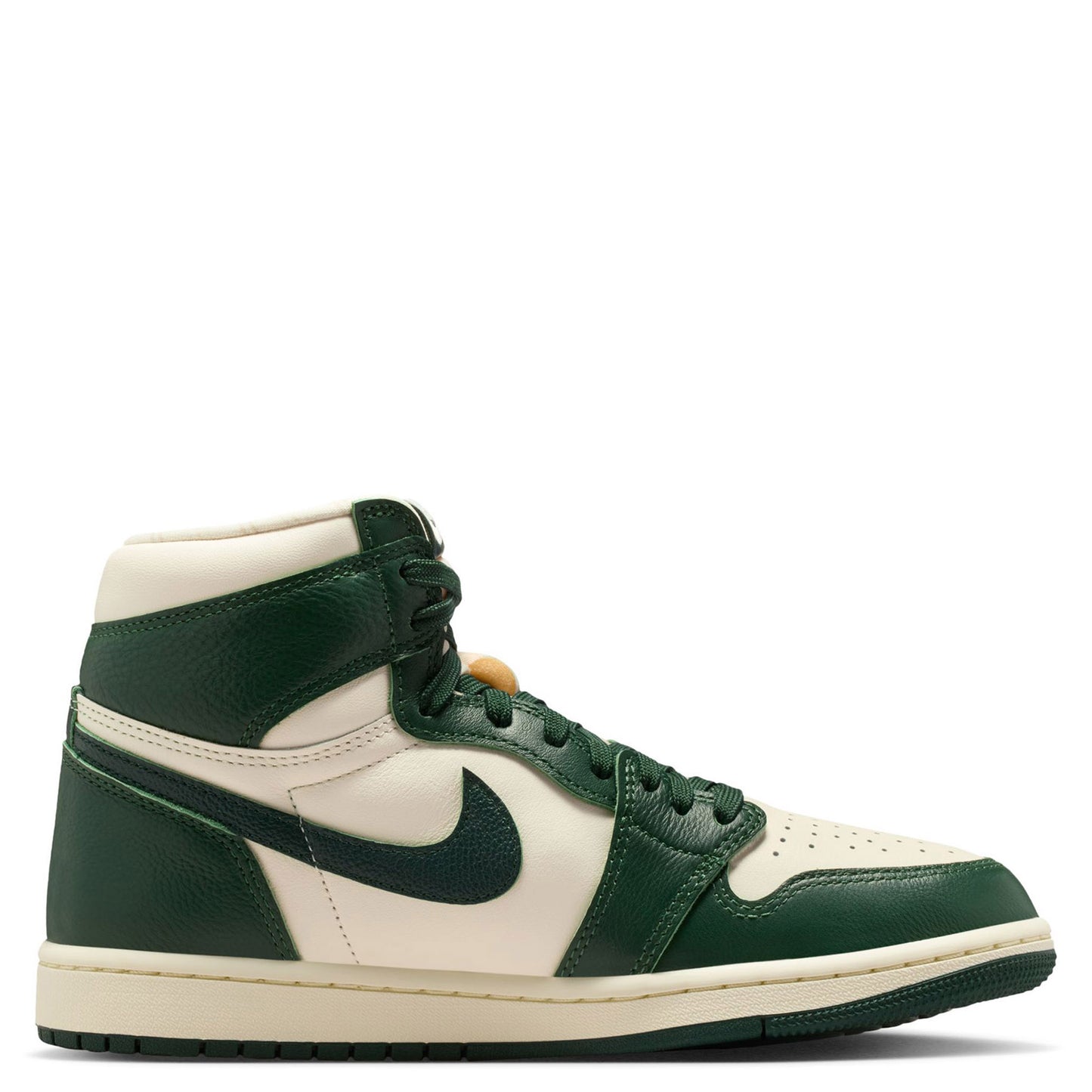 WMNS AIR JORDAN 1 RETRO HI OG / 101:PALE IVORY/PRO GREEN-FIR