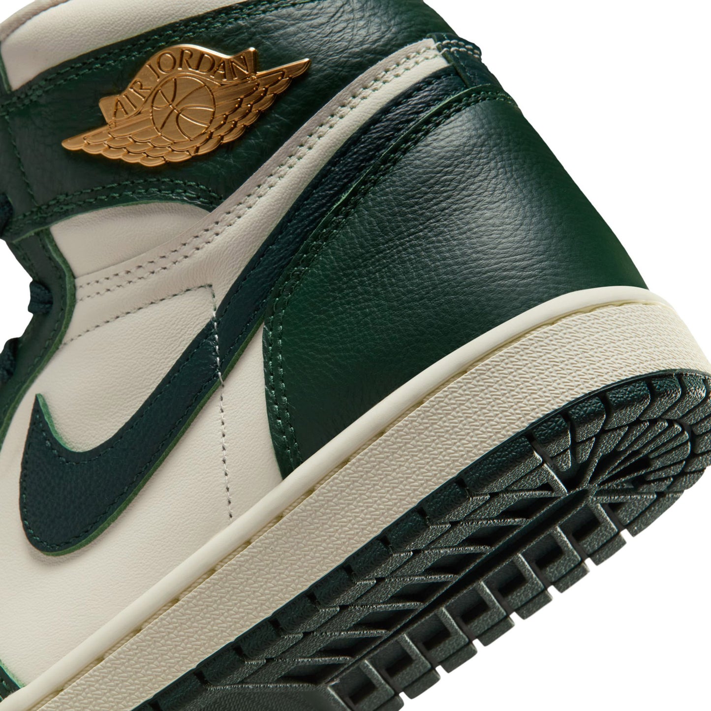 WMNS AIR JORDAN 1 RETRO HI OG / 101:PALE IVORY/PRO GREEN-FIR