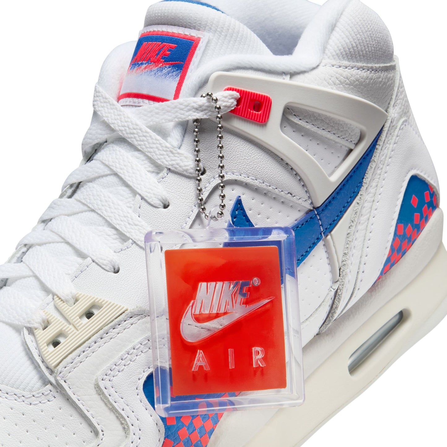 AIR TECH CHALLENGE II QS / 102:WHITE/ROYAL BLUE-LASER CRIMSON