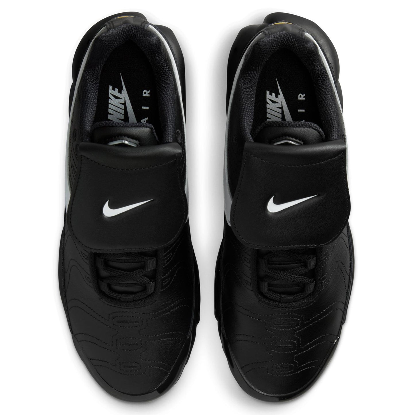 W NIKE AIR MAX PLUS / 001:BLACK/WHITE