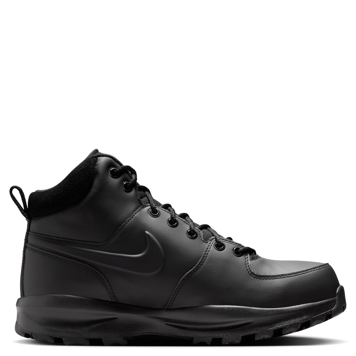 NIKE MANOA LEATHER / 001:BLACK/BLACK-BLACK