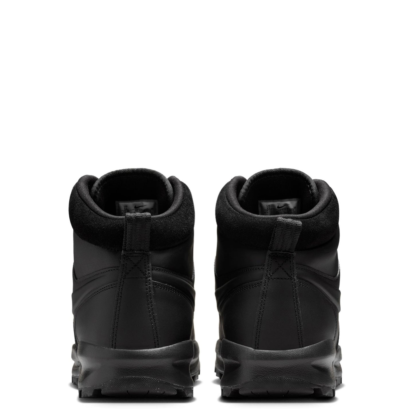 NIKE MANOA LEATHER / 001:BLACK/BLACK-BLACK