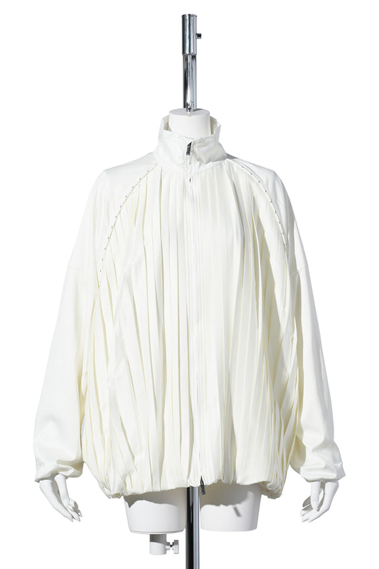 WMNS PLEATED TRACK JACKET / 133:SAIL