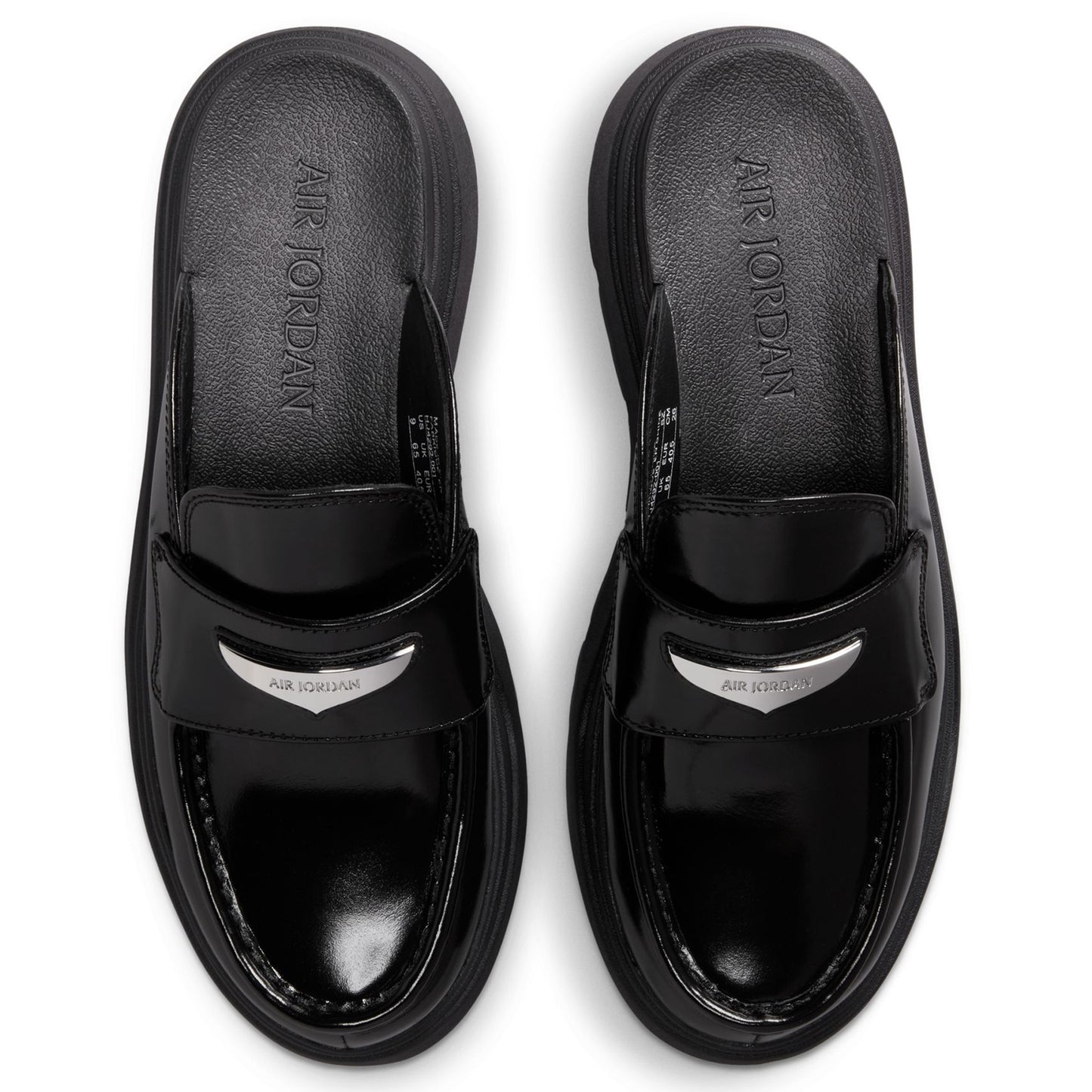 WMNS AIR JORDAN MULE / 001:BLACK/METALLIC SILVER