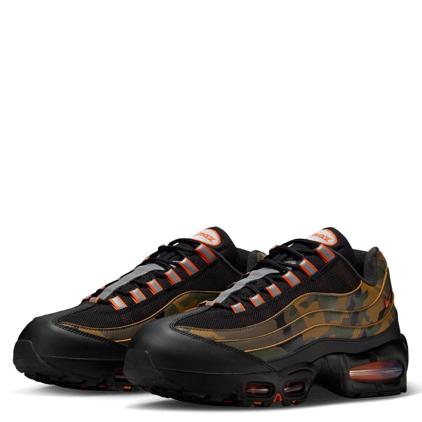 NIKE AIR MAX 95 QS / 001:BLACK/SAFETY ORANGE