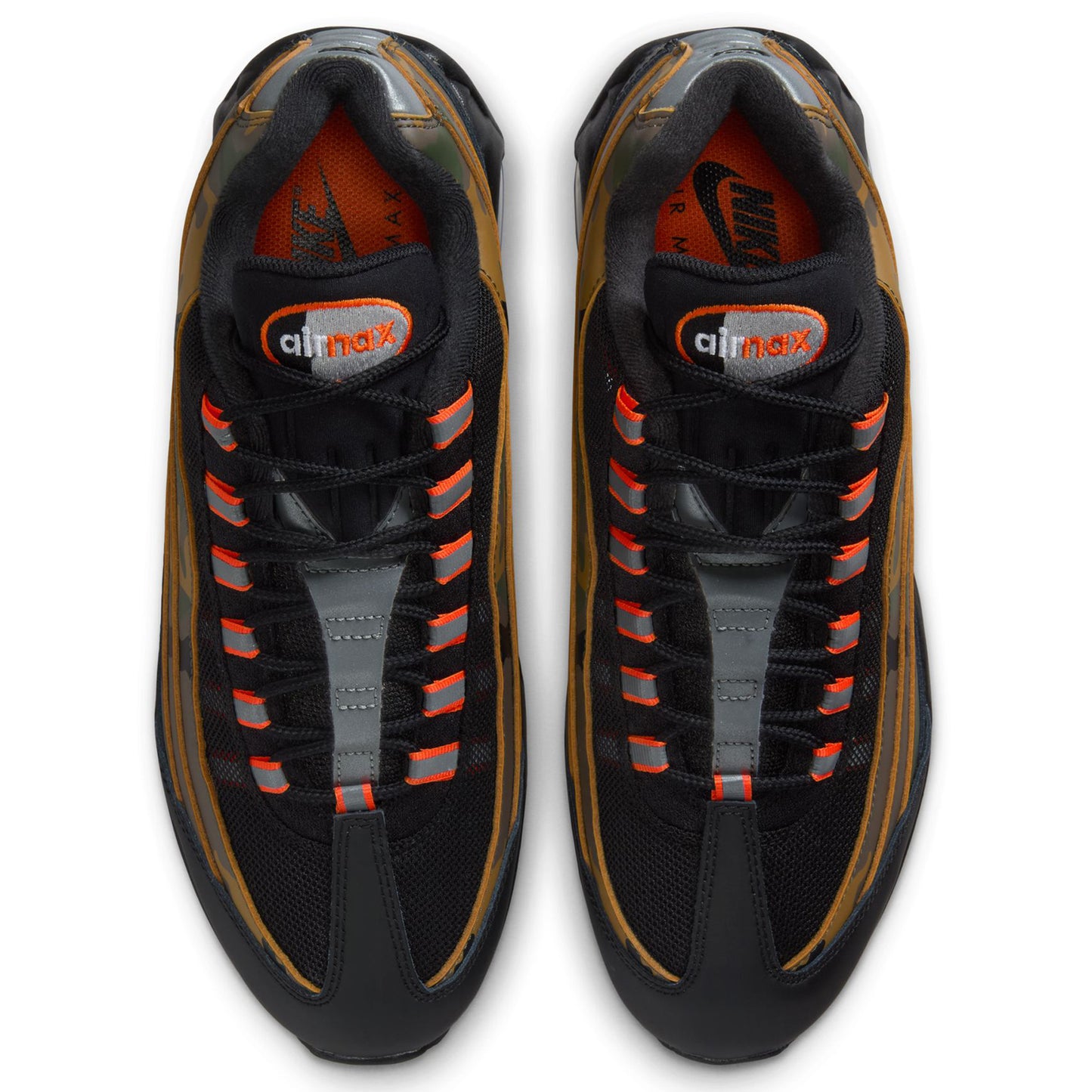 NIKE AIR MAX 95 QS / 001:BLACK/SAFETY ORANGE