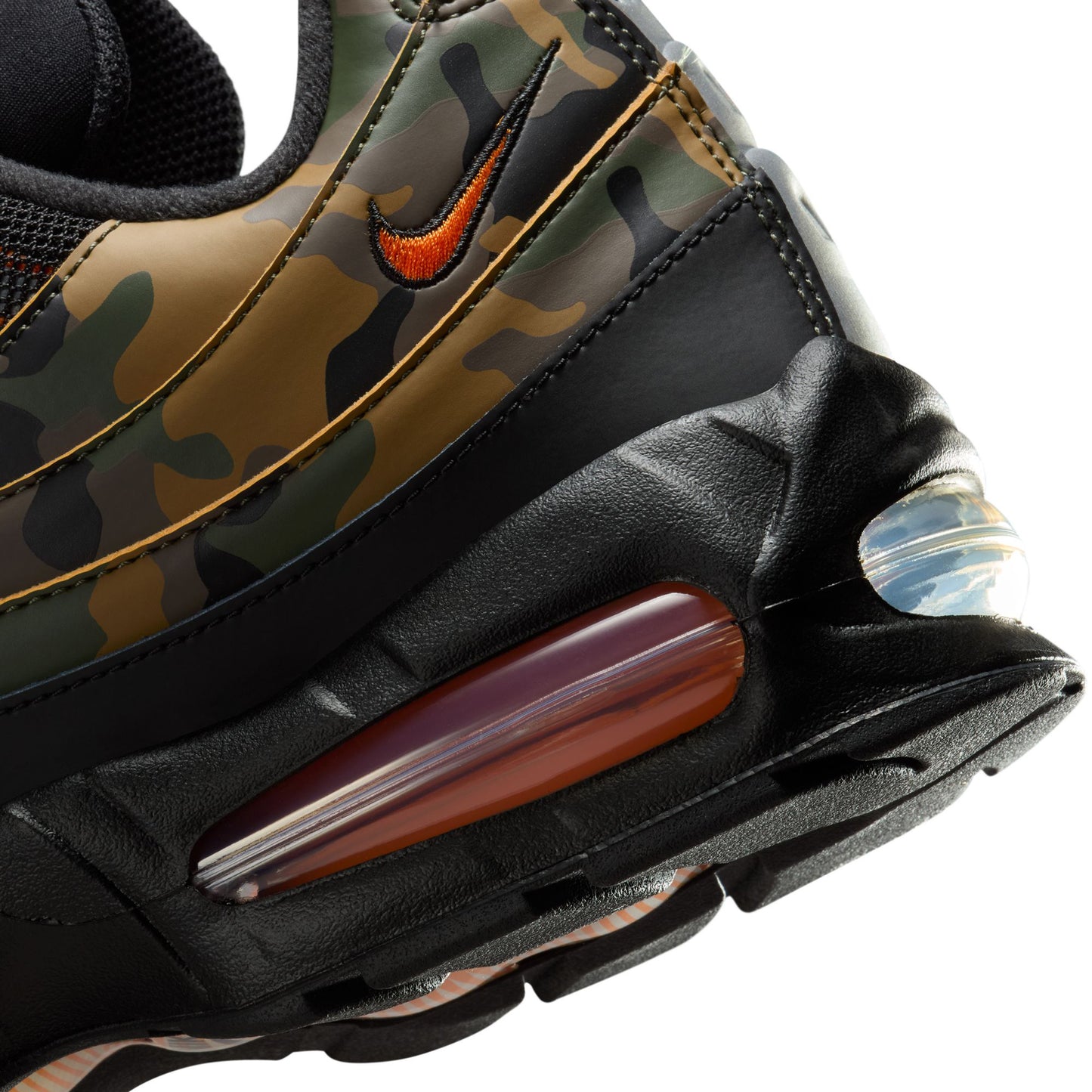 NIKE AIR MAX 95 QS / 001:BLACK/SAFETY ORANGE