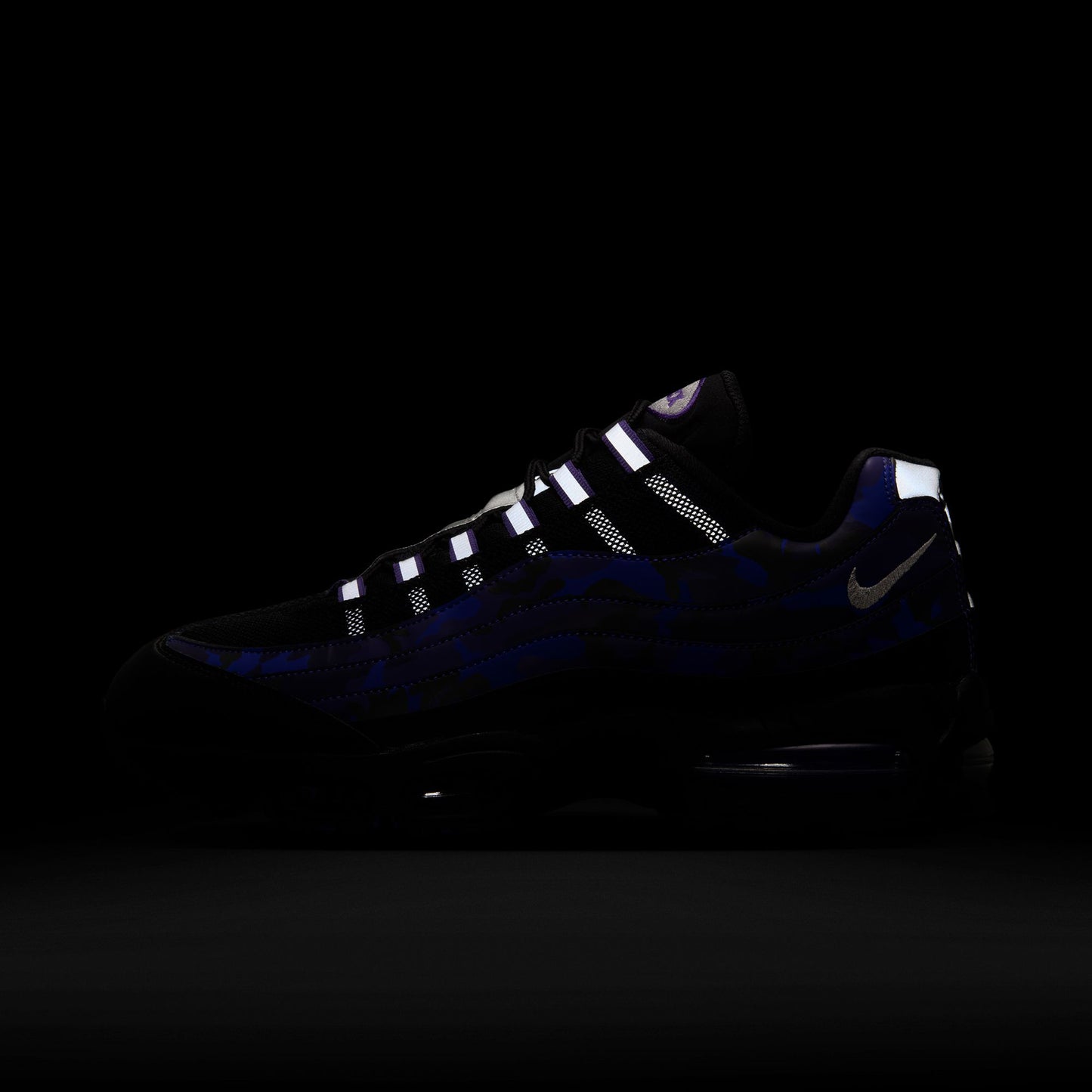 NIKE AIR MAX 95 QS / 500:COURT PURPLE/VAST GREY-BLACK