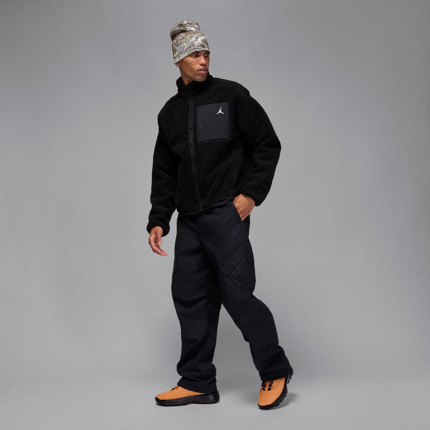 JORDAN CITY BOOT / 200:FLAX/BLACK