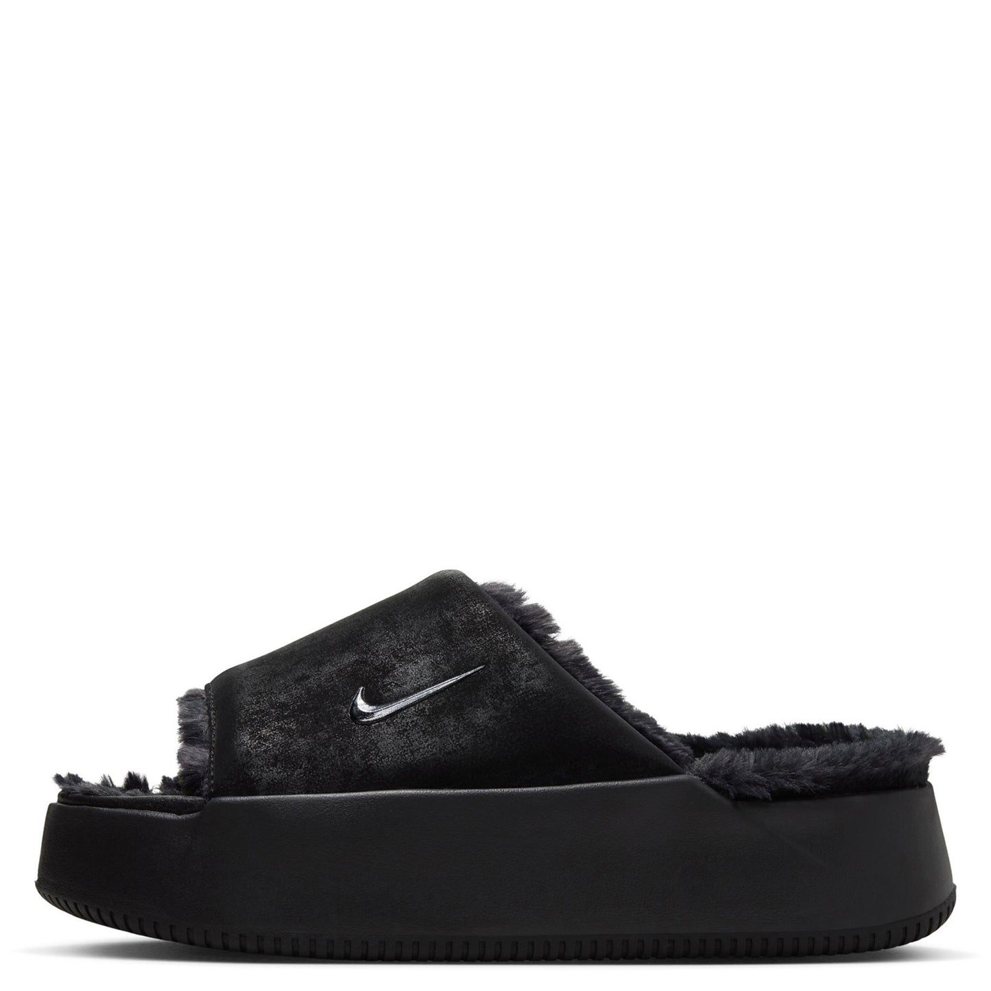 WMNS NK CALM ELEVATION FUR / 001:BLACK/BLACK