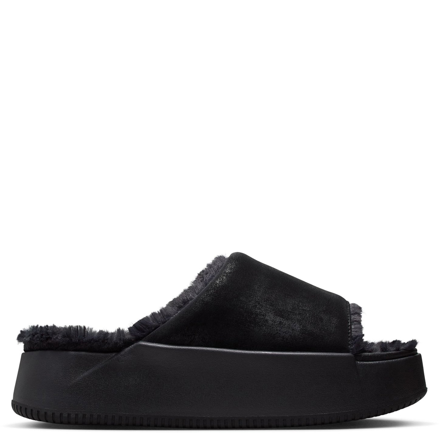 WMNS NK CALM ELEVATION FUR / 001:BLACK/BLACK