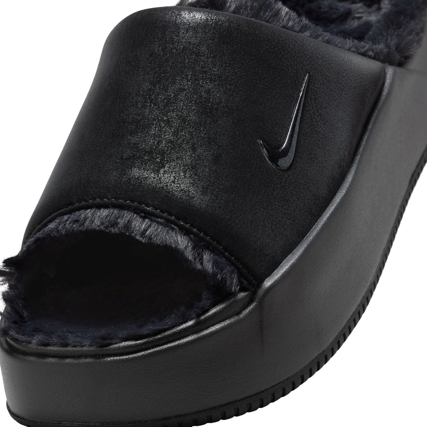 WMNS NK CALM ELEVATION FUR / 001:BLACK/BLACK
