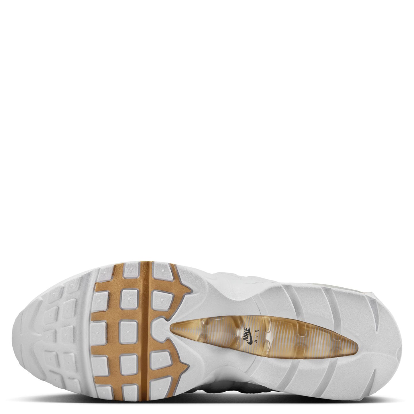 NIKE AIR MAX 95 BIG BUBBLE / 101:WHITE/METALLIC GOLD-BLACK