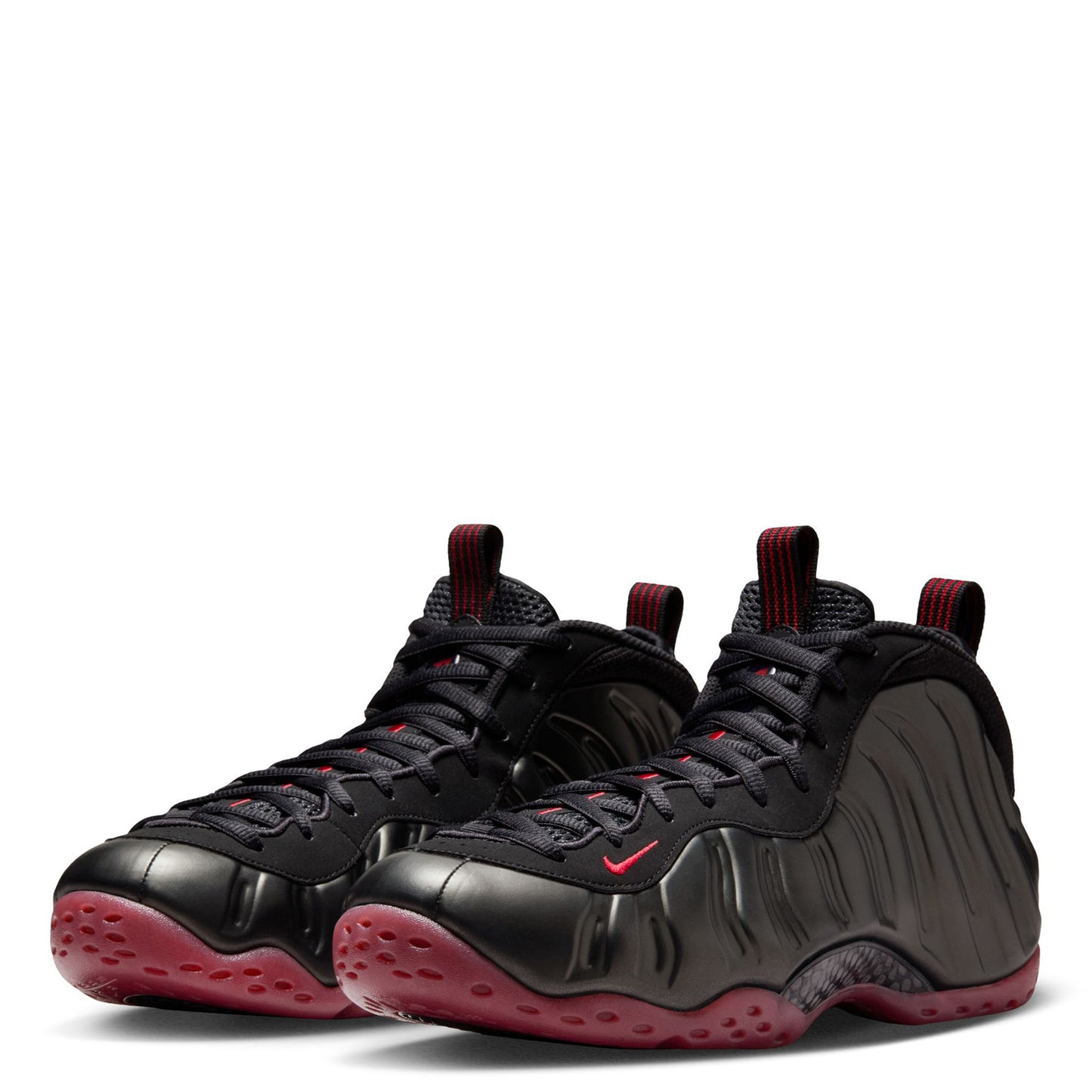 AIR FOAMPOSITE ONE / 001:BLACK/VARSITY RED