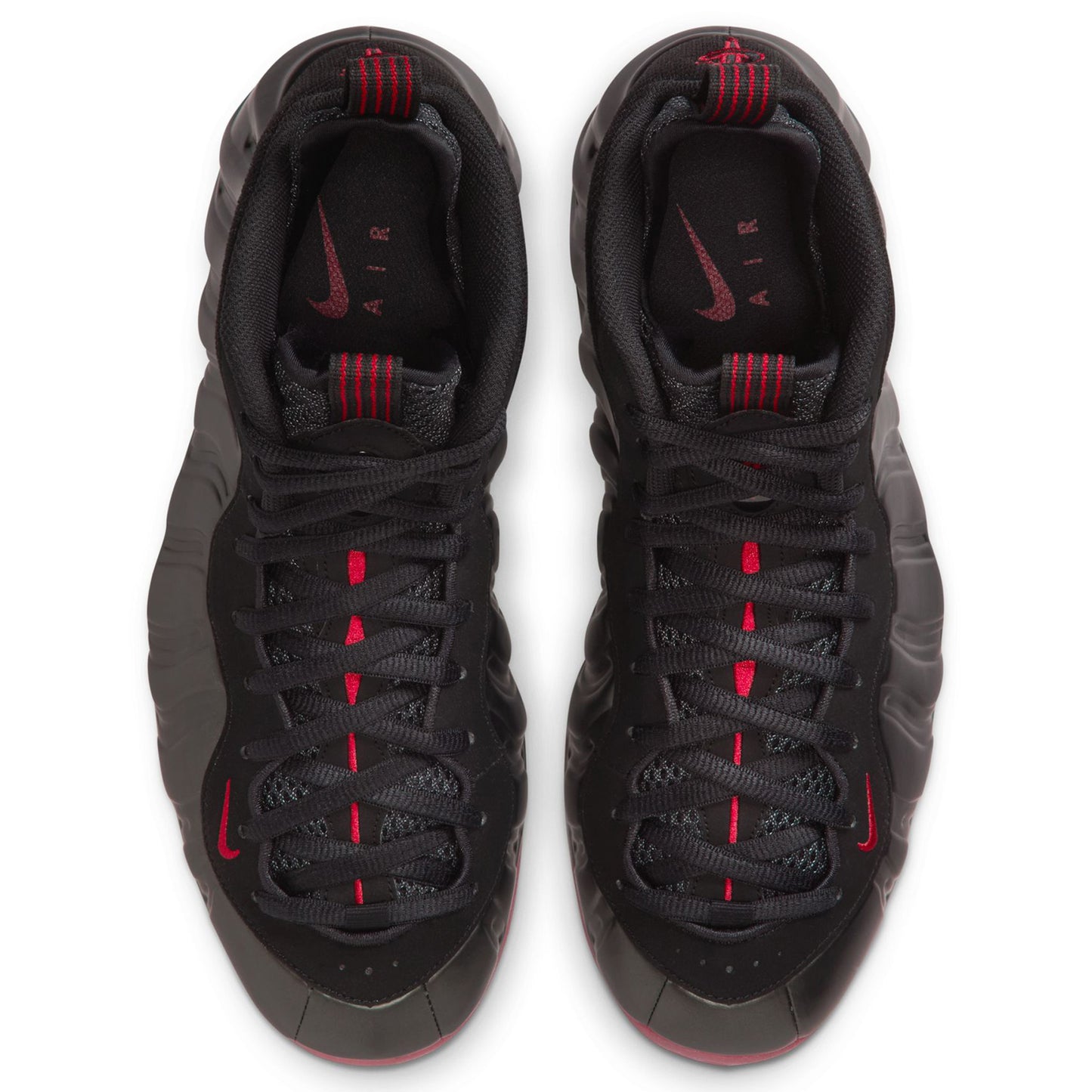 AIR FOAMPOSITE ONE / 001:BLACK/VARSITY RED