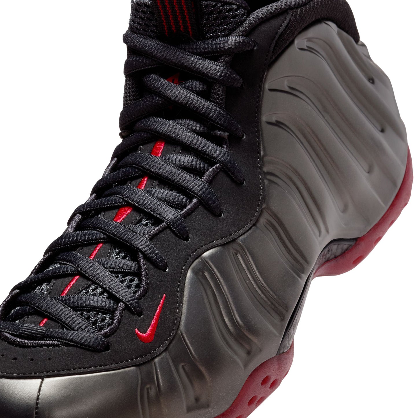 AIR FOAMPOSITE ONE / 001:BLACK/VARSITY RED
