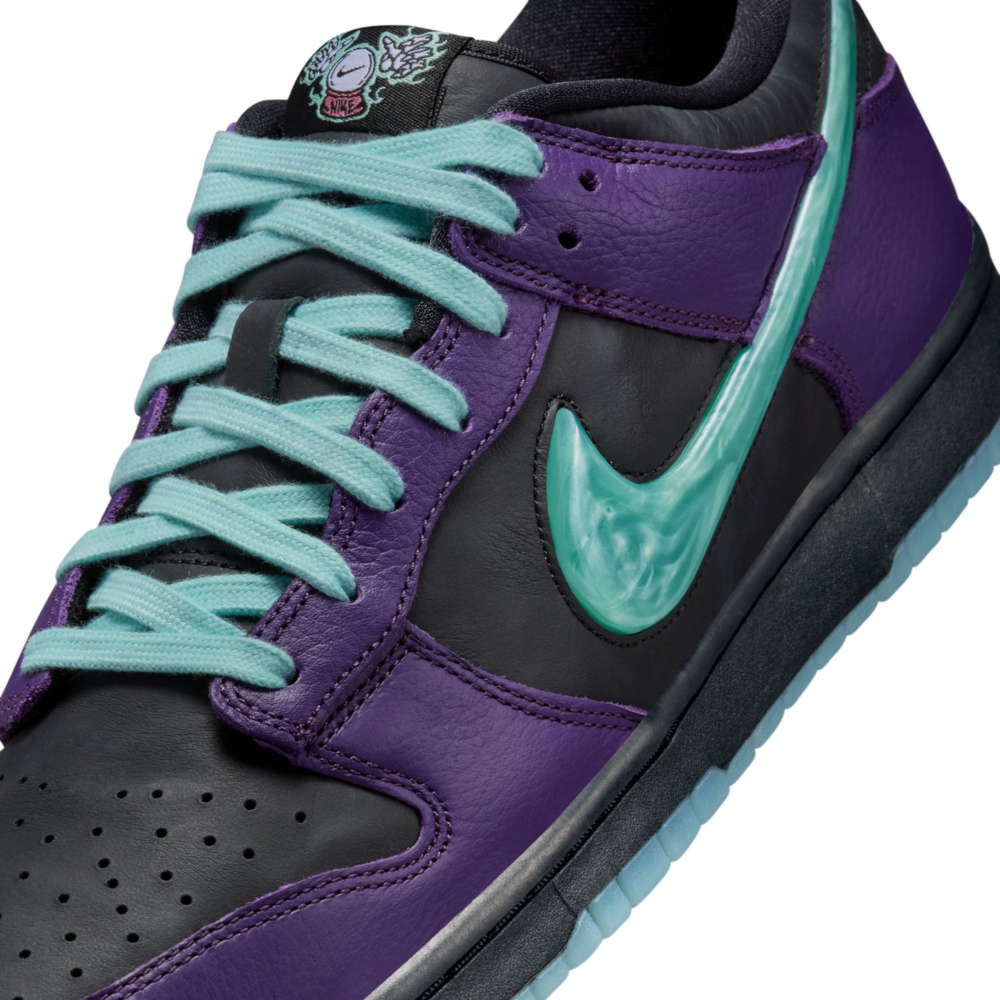 NIKE DUNK LOW RETRO LTD HWN / 001:BLACK/ARTISAN TEAL