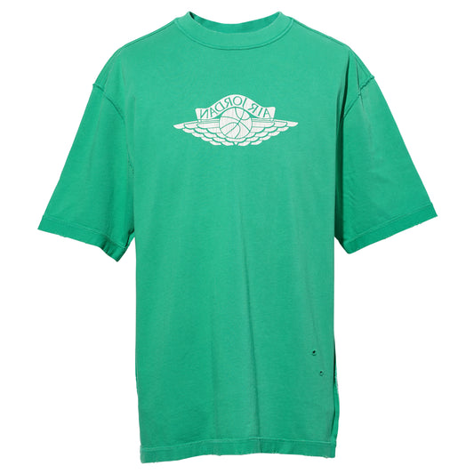 M J RARE AIR WSH 85 SS CREW / 324:STADIUM GREEN