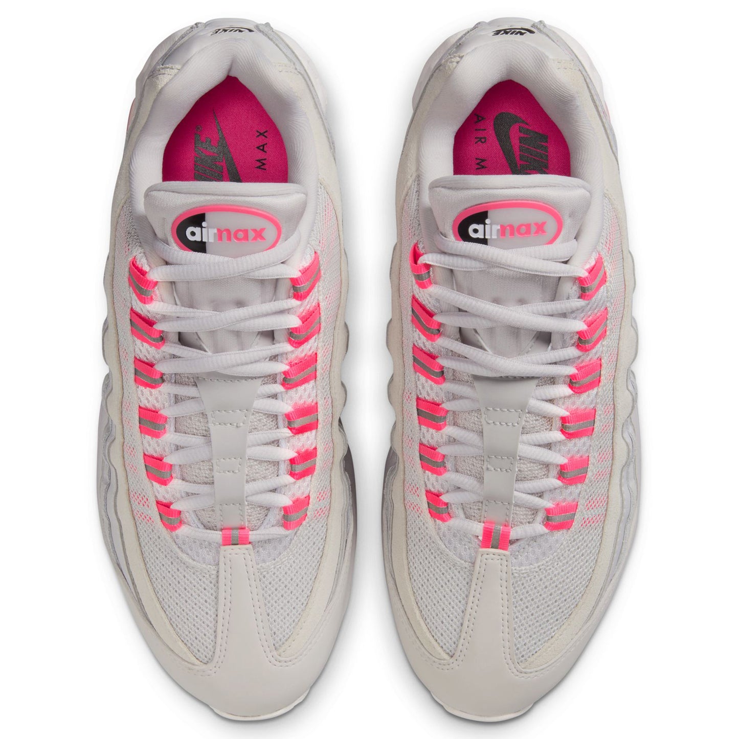 W NIKE AIR MAX 95 BIG BUBBLE / 002:VAST GREY/HYPER PINK