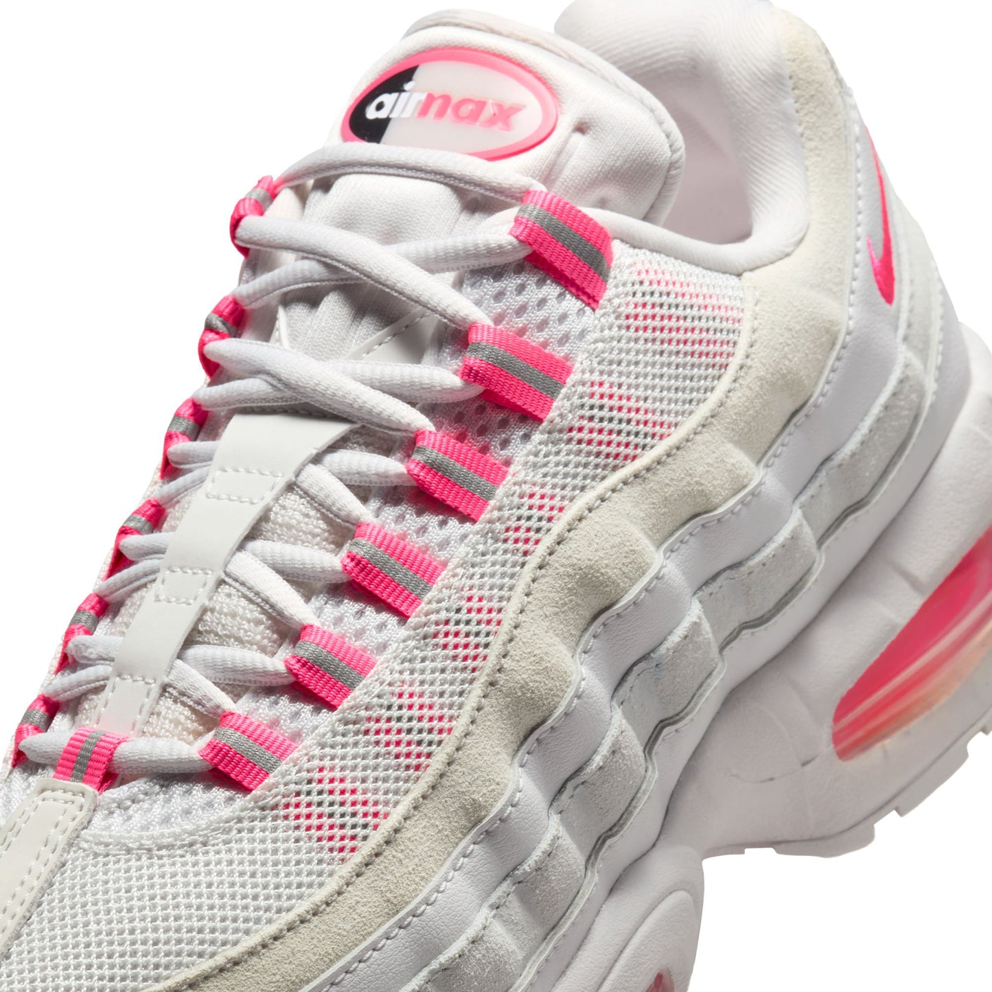 W NIKE AIR MAX 95 BIG BUBBLE / 002:VAST GREY/HYPER PINK