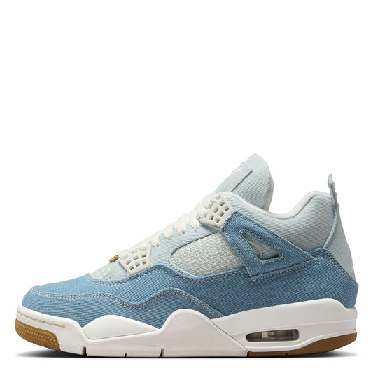 WMNS AIR JORDAN 4 RETRO TEX / 100:SAIL/SAIL-GUM LIGHT BROWN