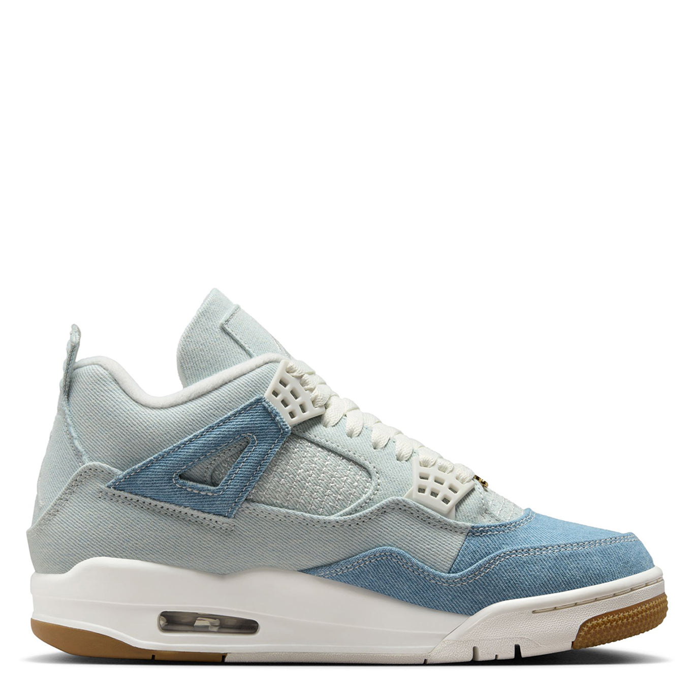 WMNS AIR JORDAN 4 RETRO TEX / 100:SAIL/SAIL-GUM LIGHT BROWN