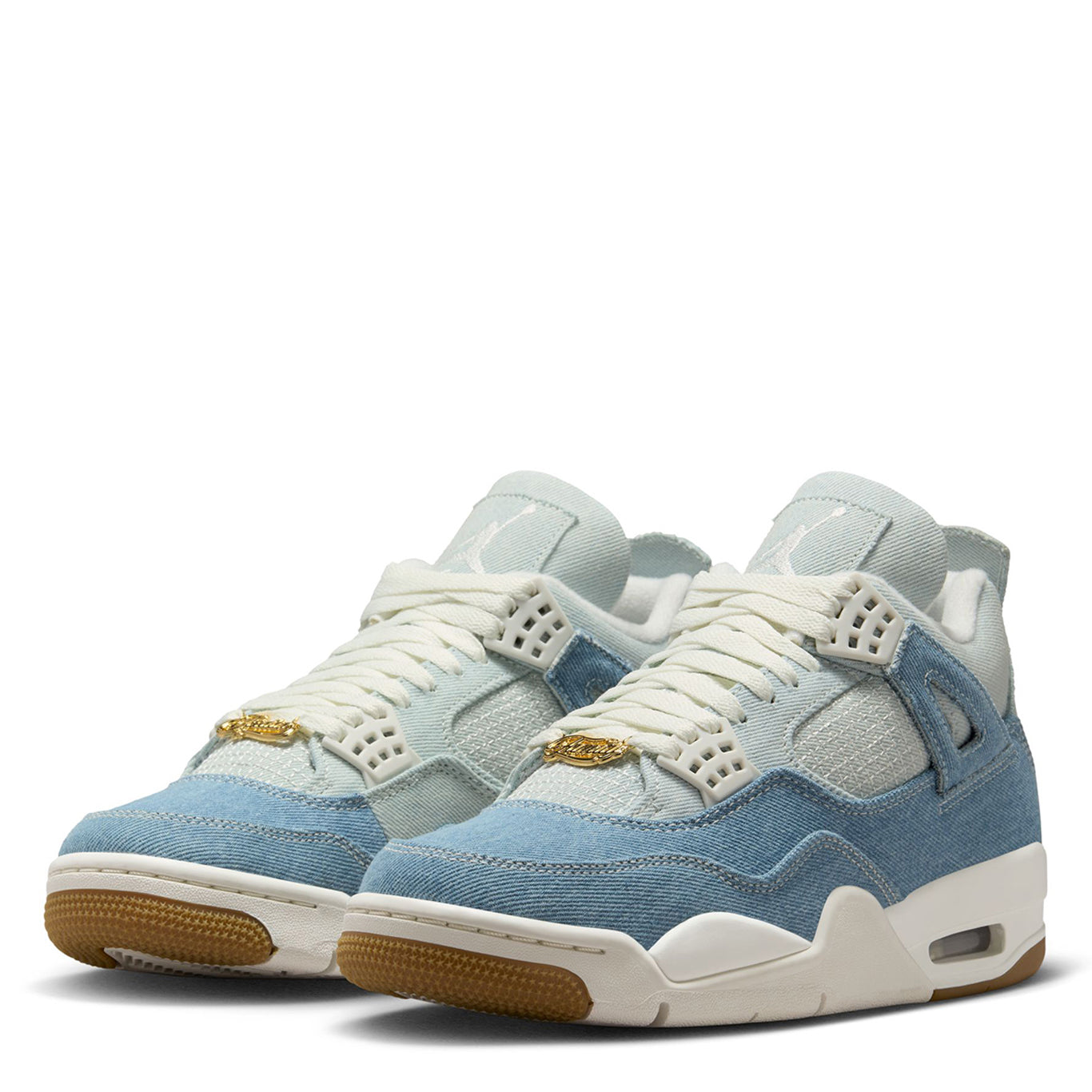 WMNS AIR JORDAN 4 RETRO TEX / 100:SAIL/SAIL-GUM LIGHT BROWN
