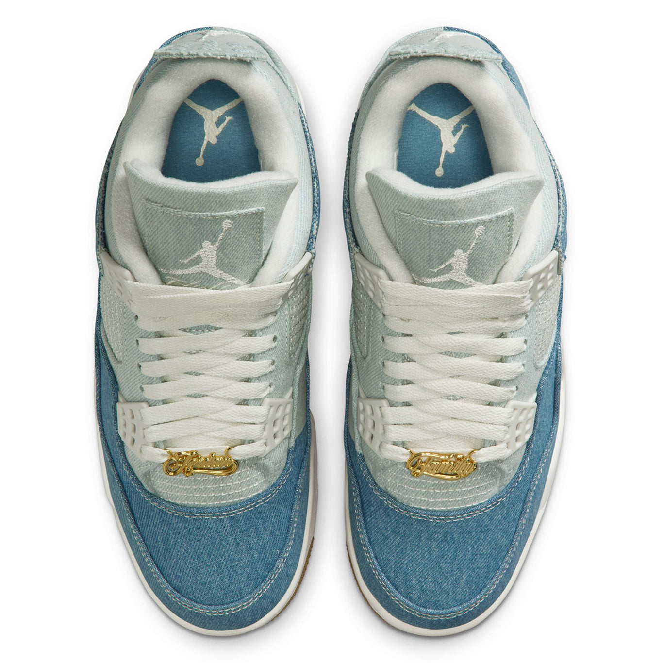 WMNS AIR JORDAN 4 RETRO TEX / 100:SAIL/SAIL-GUM LIGHT BROWN