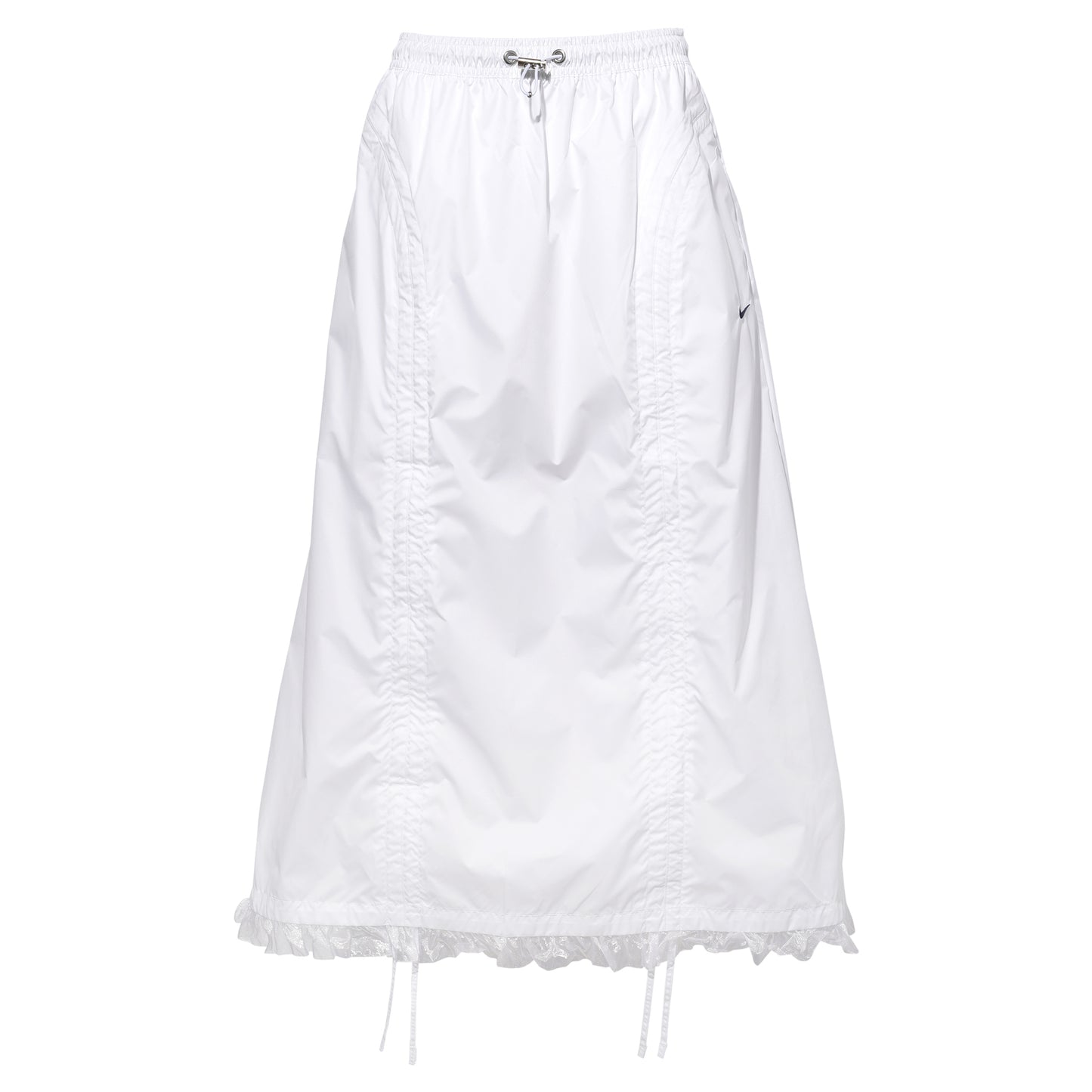W NSW RCHED WVN SKIRT GCEL / 100:WHITE