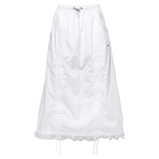 W NSW RCHED WVN SKIRT GCEL / 100:WHITE
