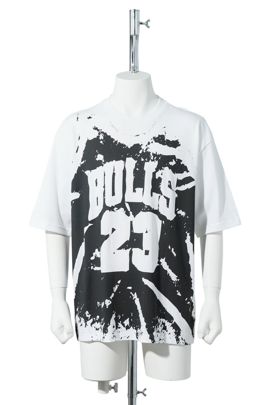 JORDAN JERSEY S/S T-SHIRT OS / 100:WHITE/BLACK