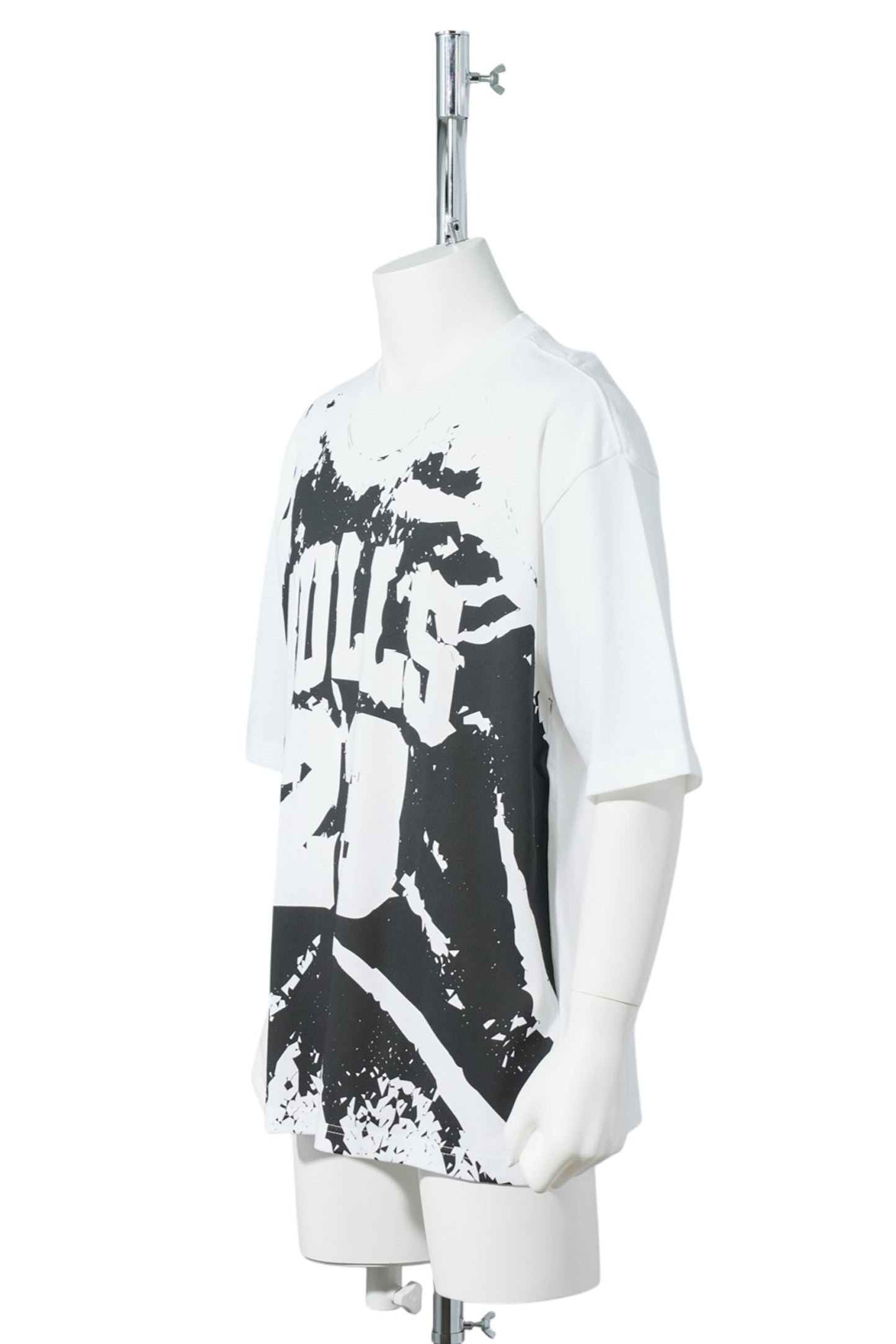 JORDAN JERSEY S/S T-SHIRT OS / 100:WHITE/BLACK