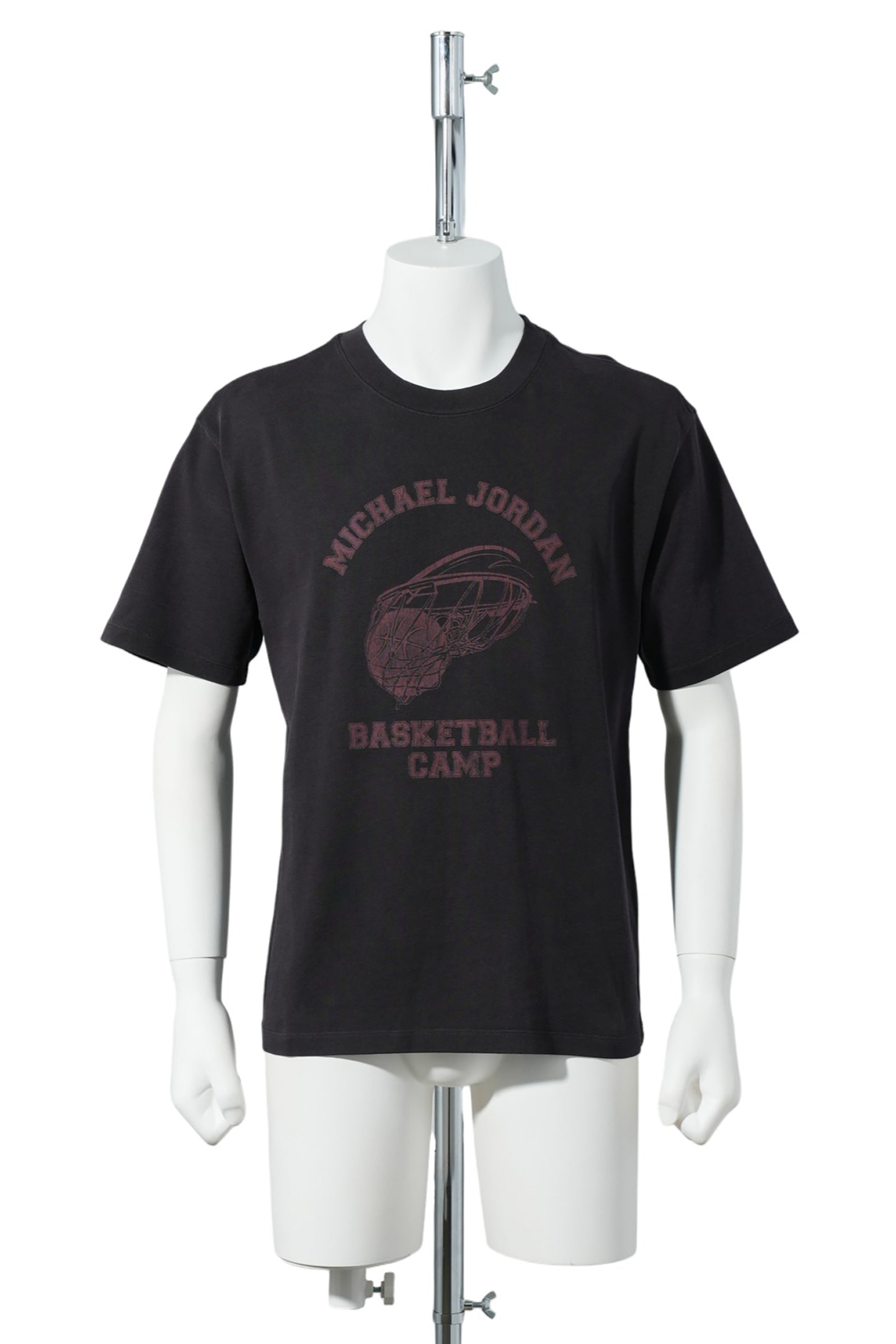 JORDAN CAMP S/S CROPPED T-SHIRT / 010:BLACK/VARSITY RED