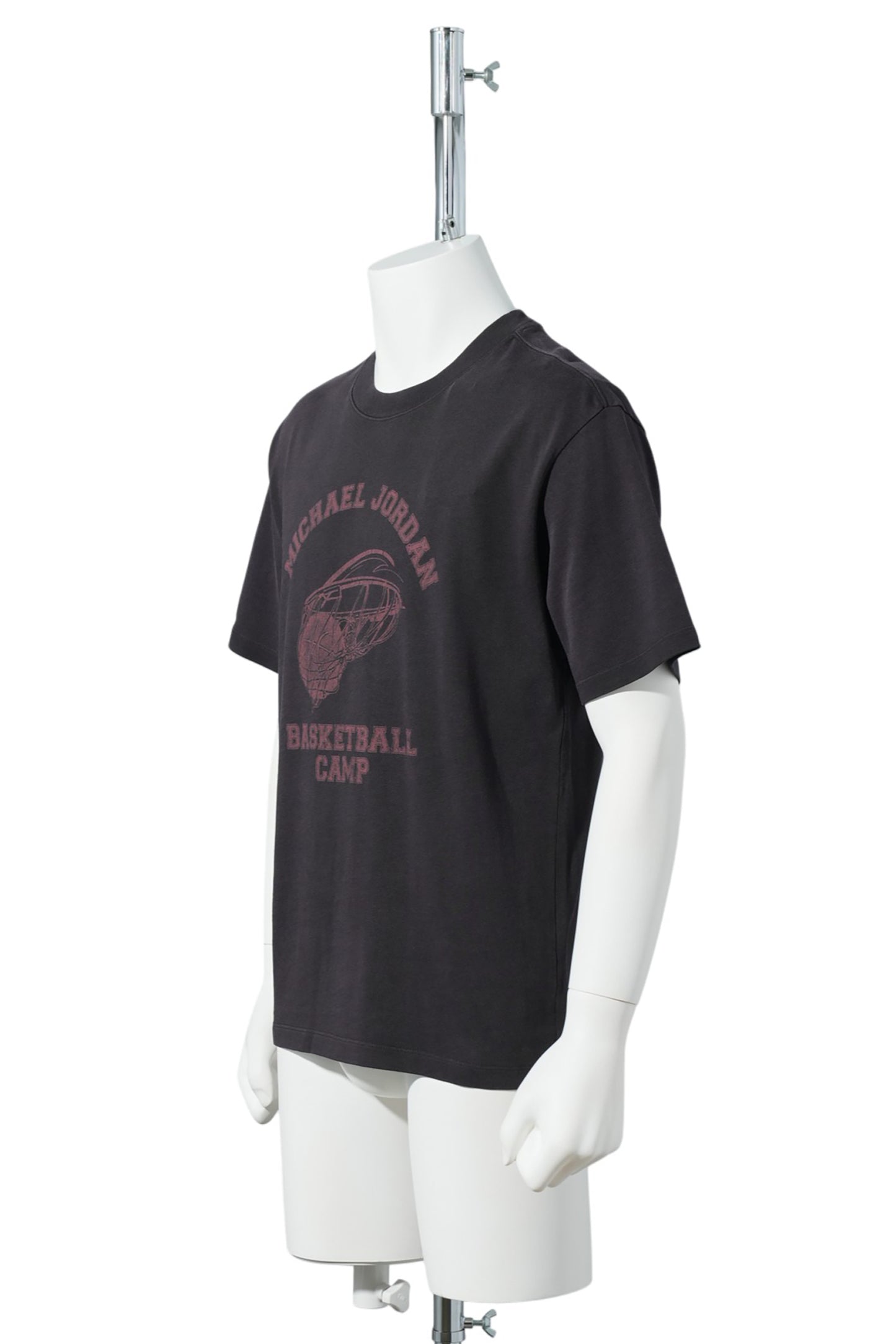 JORDAN CAMP S/S CROPPED T-SHIRT / 010:BLACK/VARSITY RED