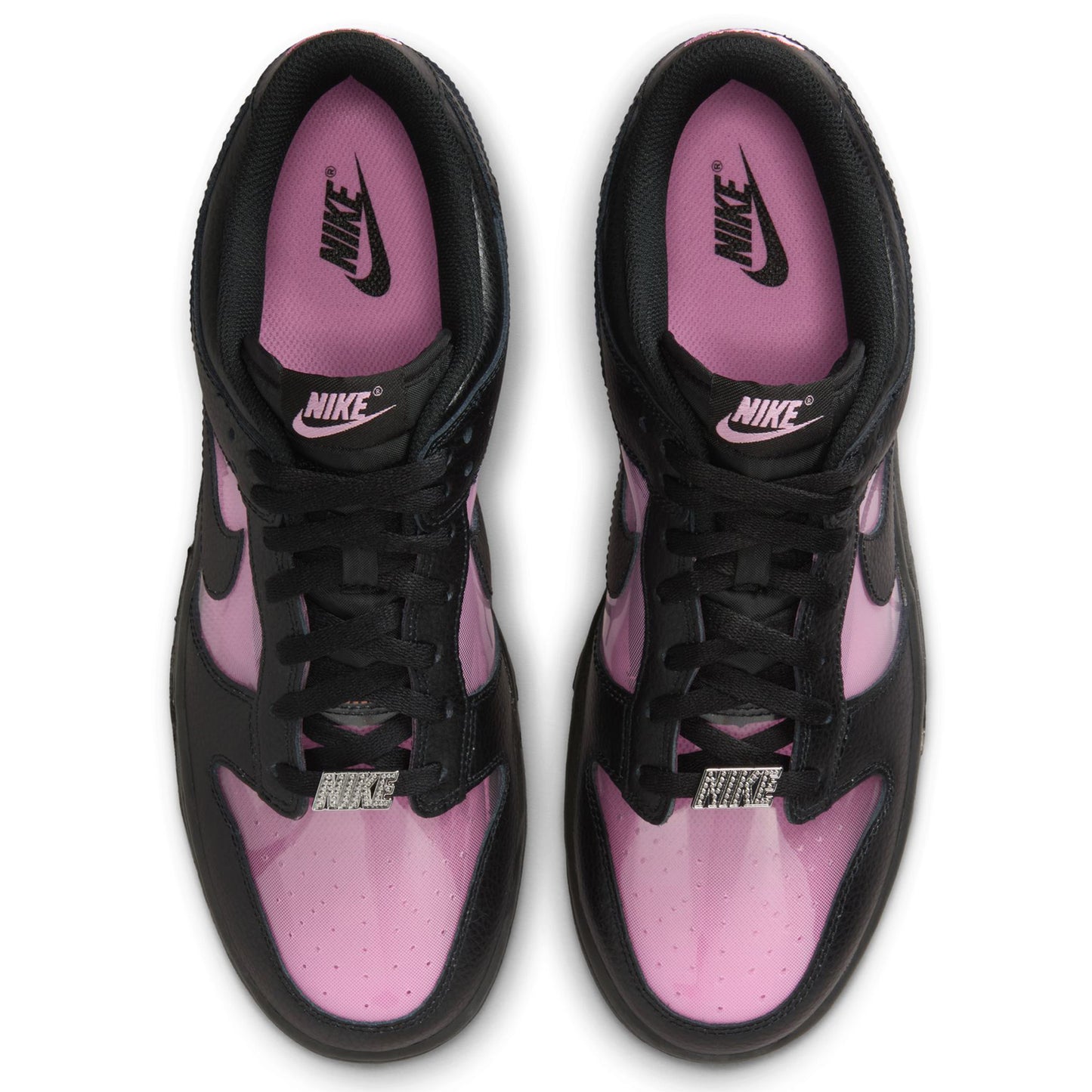 NIKE DUNK LOW RETRO PRM / 600:PINK RISE/BLACK-BLACK