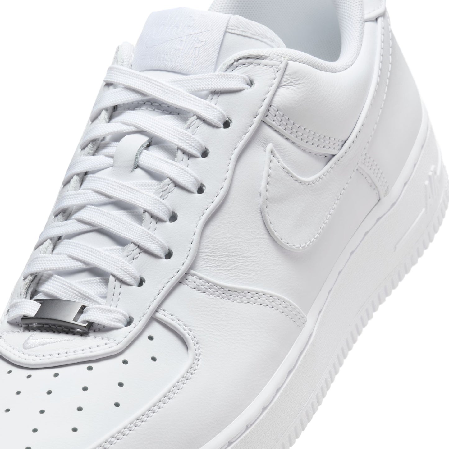 AIR FORCE 1 LOW RETRO PRM / 100:WHITE/WHITE-BLACK