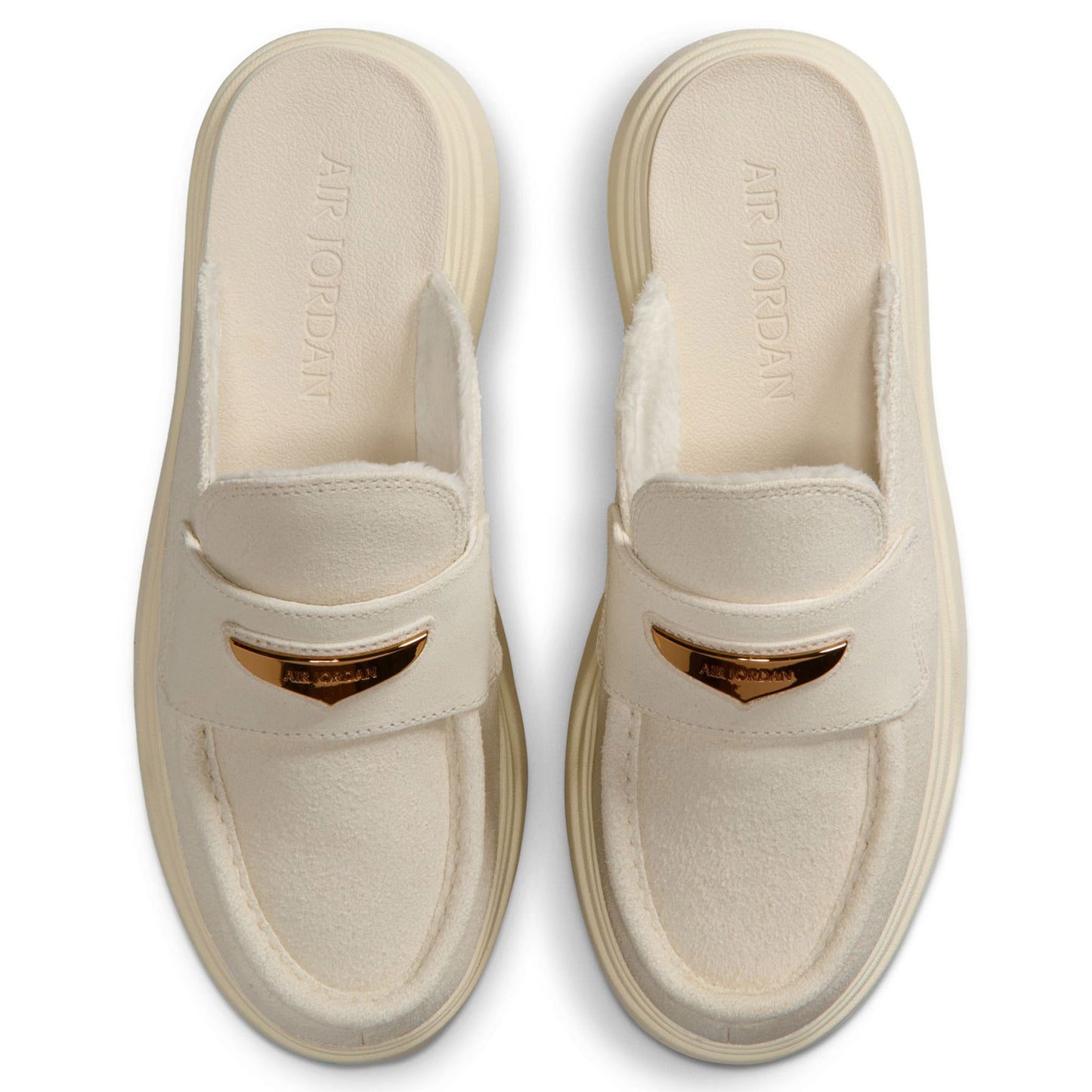 WMNS AIR JORDAN MULE / 071:SOFT PEARL/METALLIC GOLD