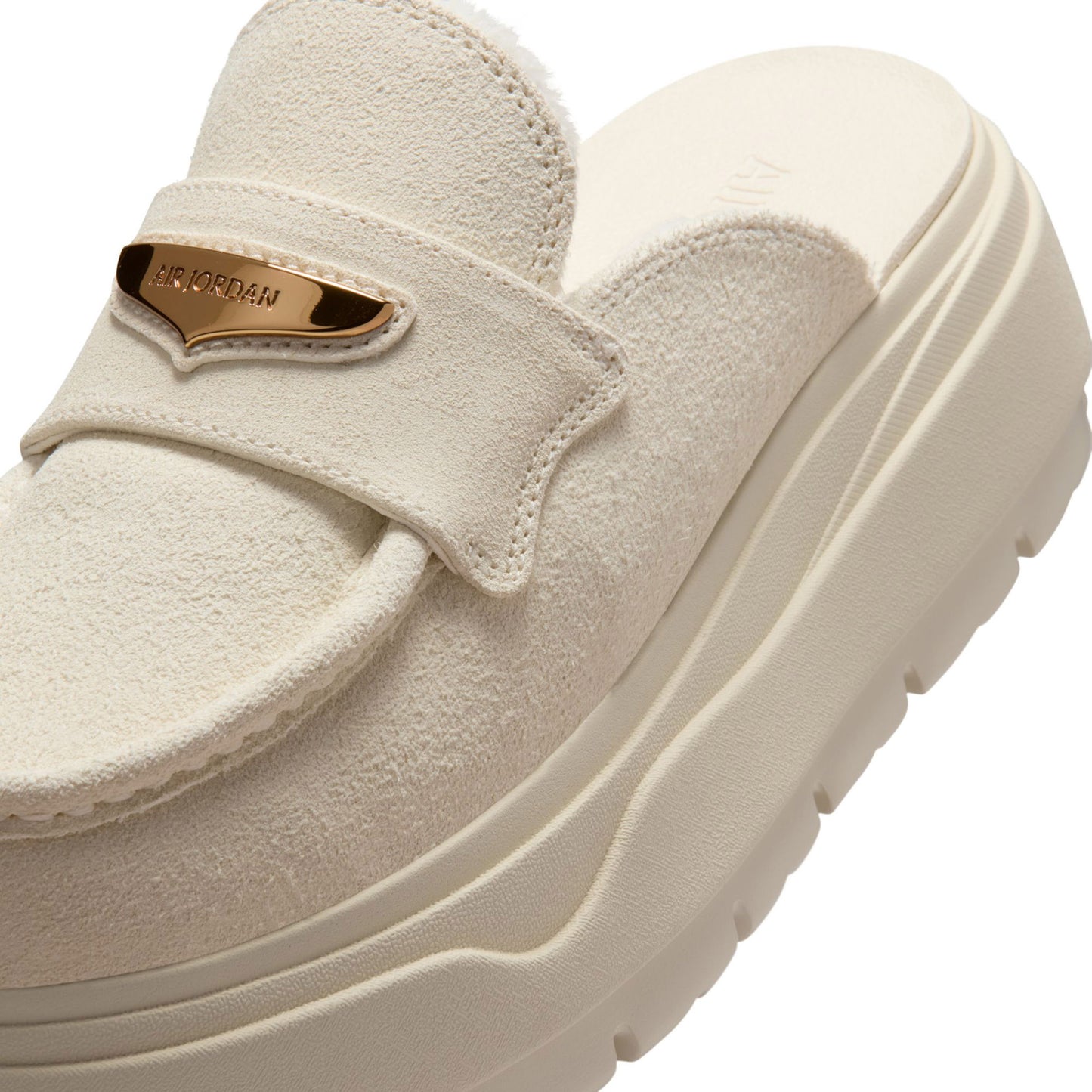 WMNS AIR JORDAN MULE / 071:SOFT PEARL/METALLIC GOLD