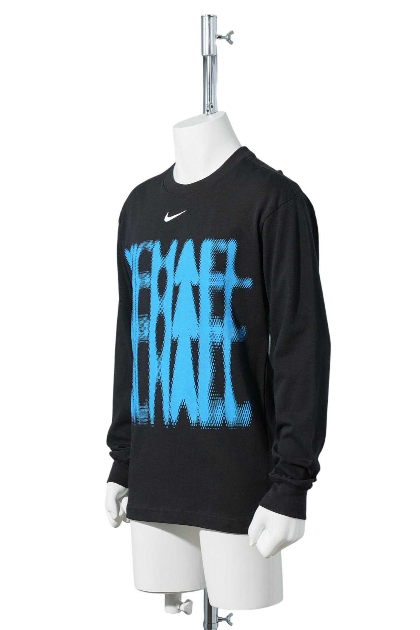 JORDAN MICHAEL OS L/S T-SHIRT / 010:BLACK/EQUATOR BLUE/WHITE