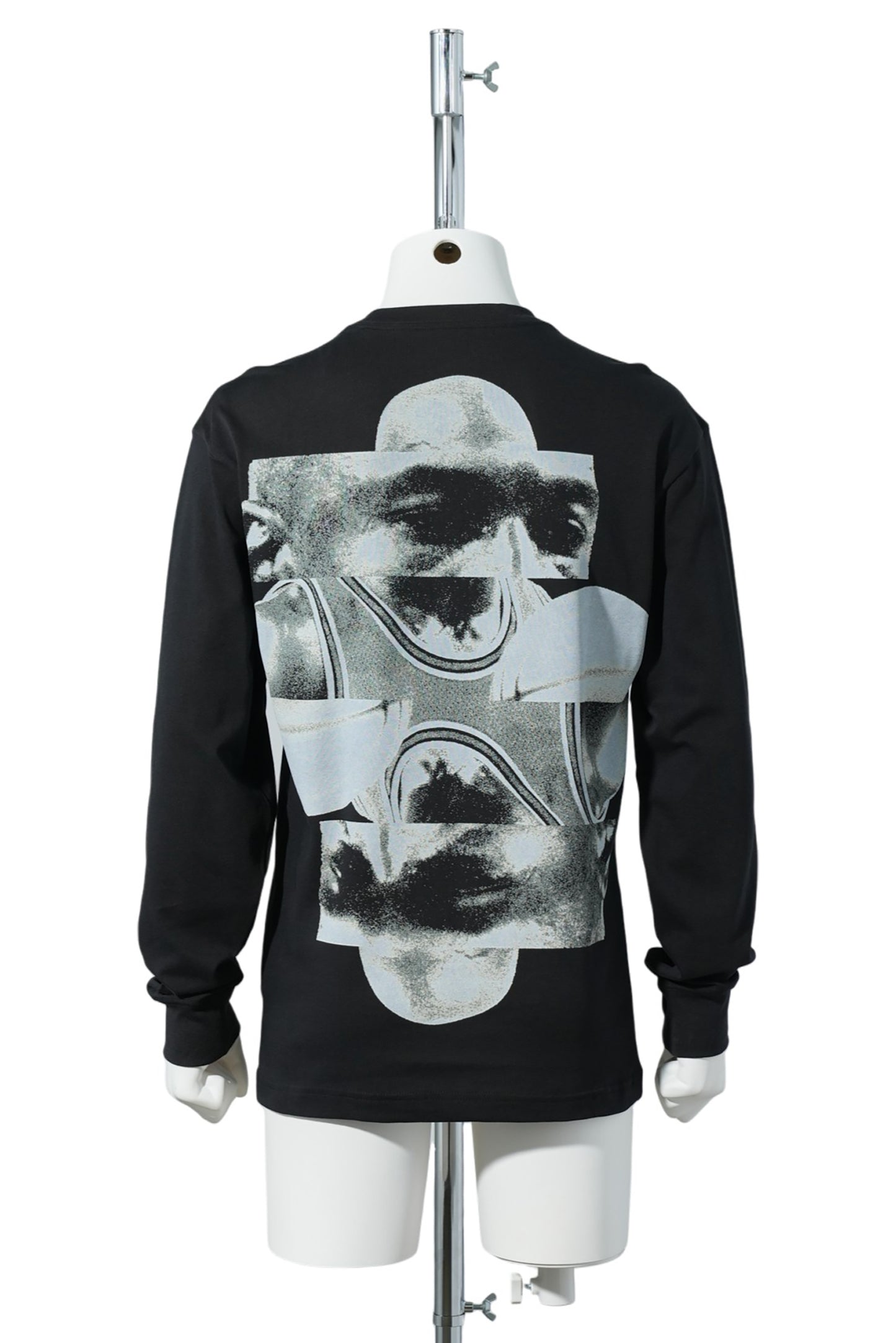 JORDAN MICHAEL OS L/S T-SHIRT / 010:BLACK/EQUATOR BLUE/WHITE
