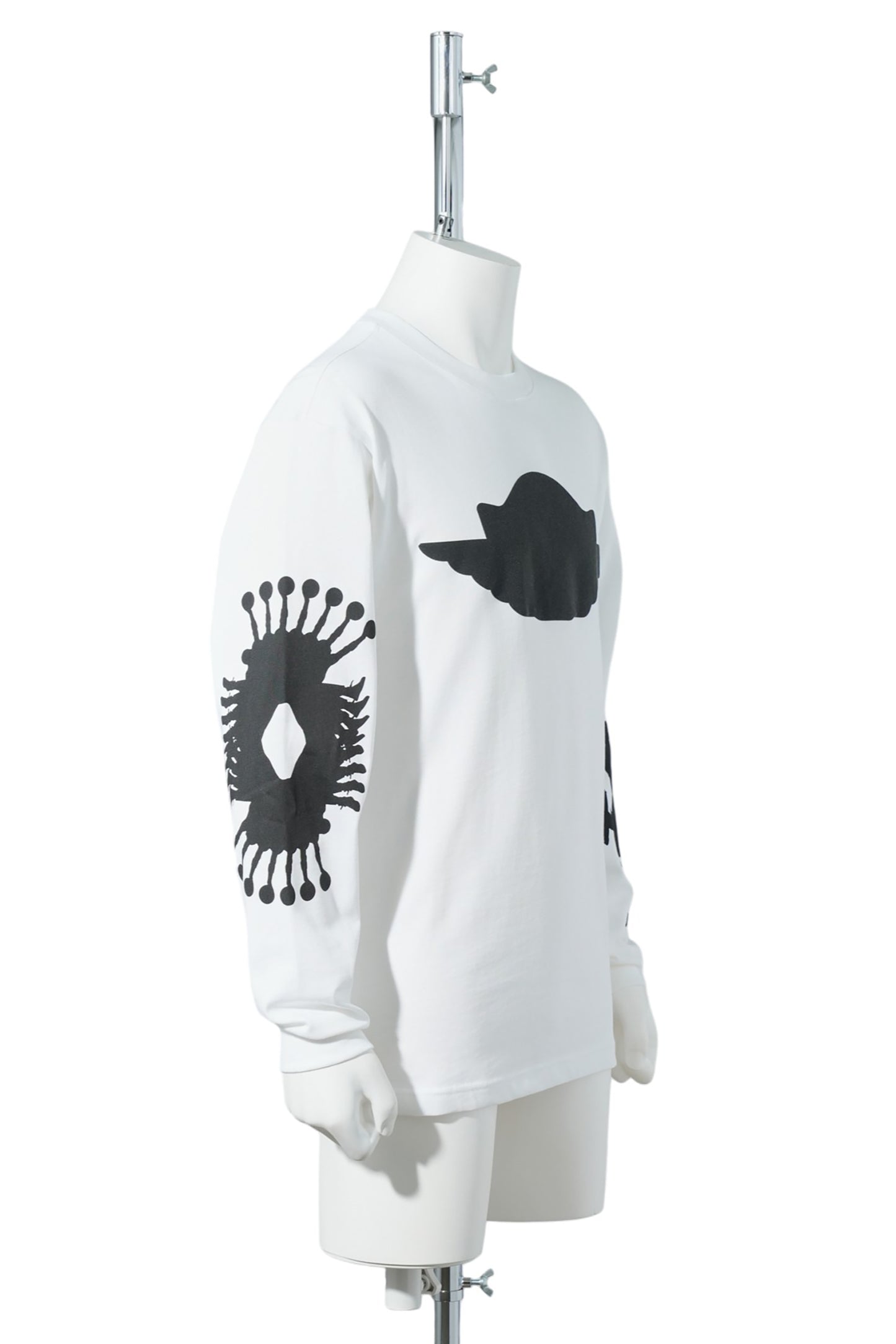 JORDAN WINGS OS L/S T-SHIRT / 100:WHITE/BLACK