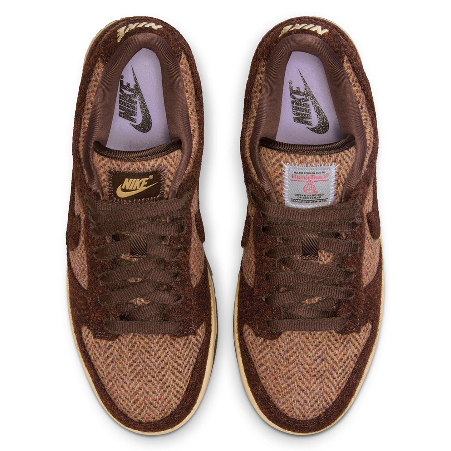 W NIKE DUNK LOW QS/HT / 200:SESAME/BAROQUE BROWN