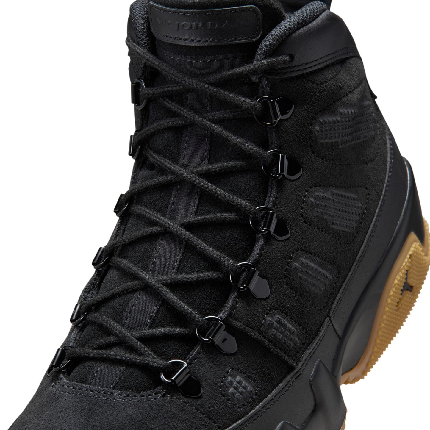 AIR JORDAN 9 RETRO BOOT NRG / 025:BLACK/BLACK-GUM LIGHT BROWN