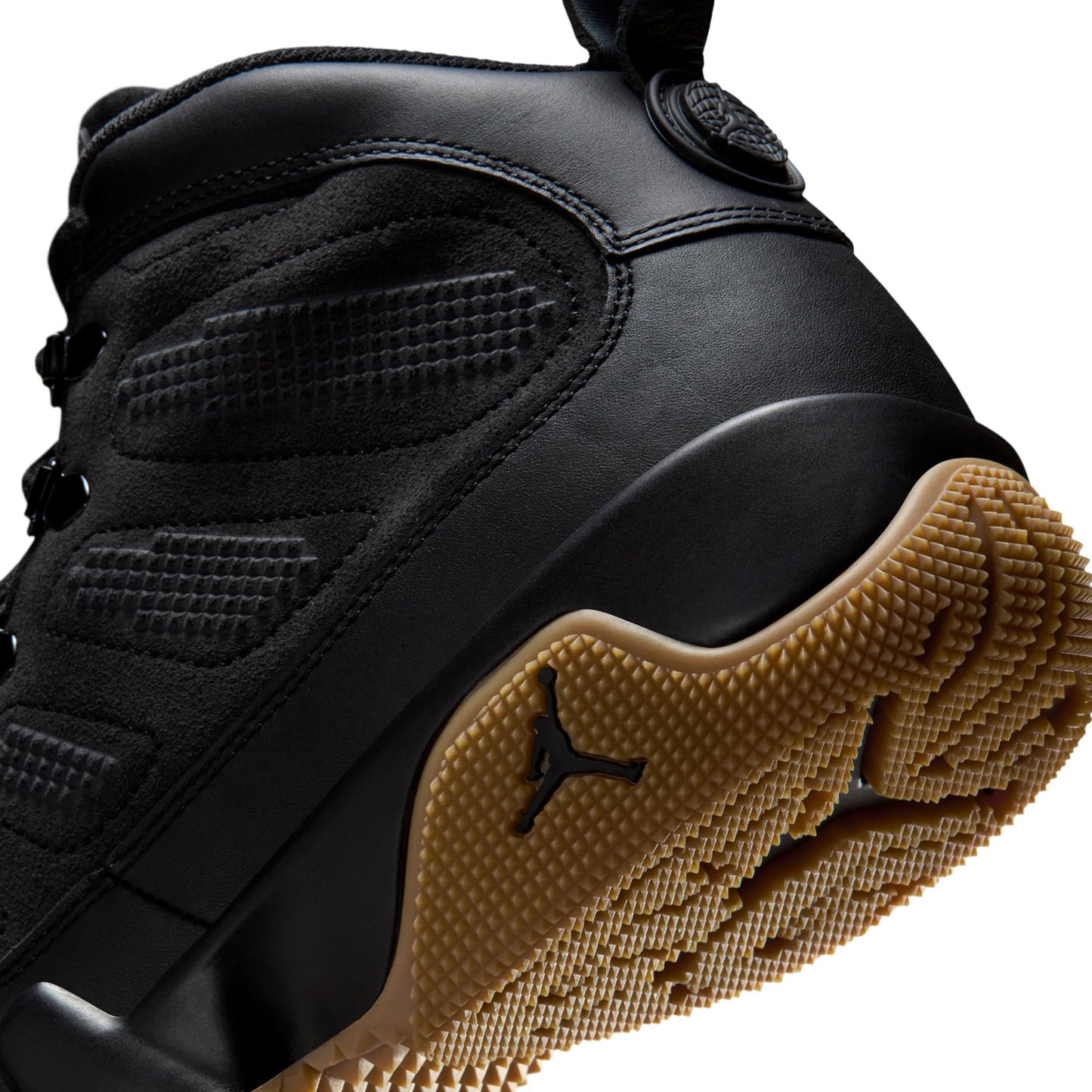 AIR JORDAN 9 RETRO BOOT NRG / 025:BLACK/BLACK-GUM LIGHT BROWN