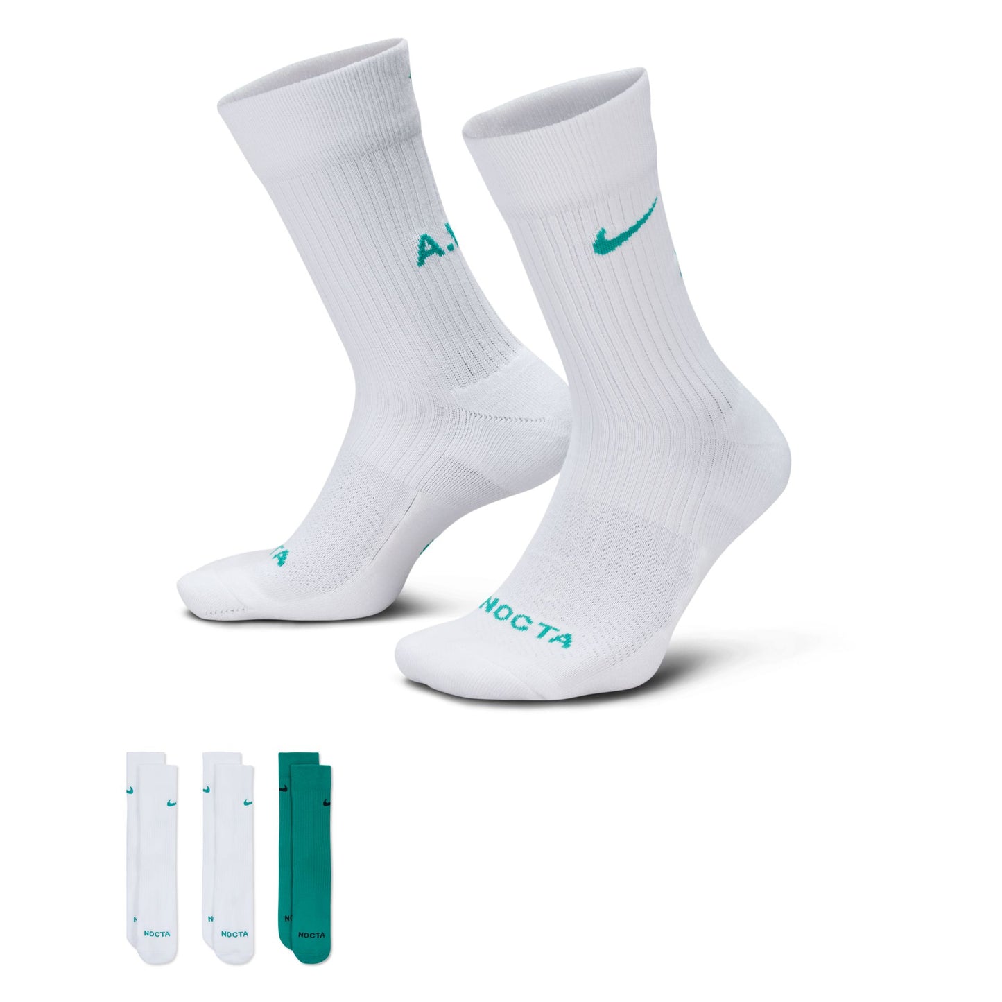 NIKE SNEAKER CREW SOCKS 3PR NRG AU / 915:MULTI-COLOR