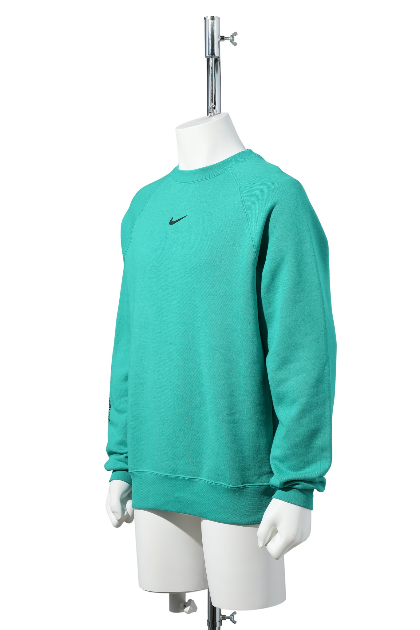 NIKE NRG NOCTA CS FLEECE L/S CREW / 370:NEPTUNE GREEN/BLACK