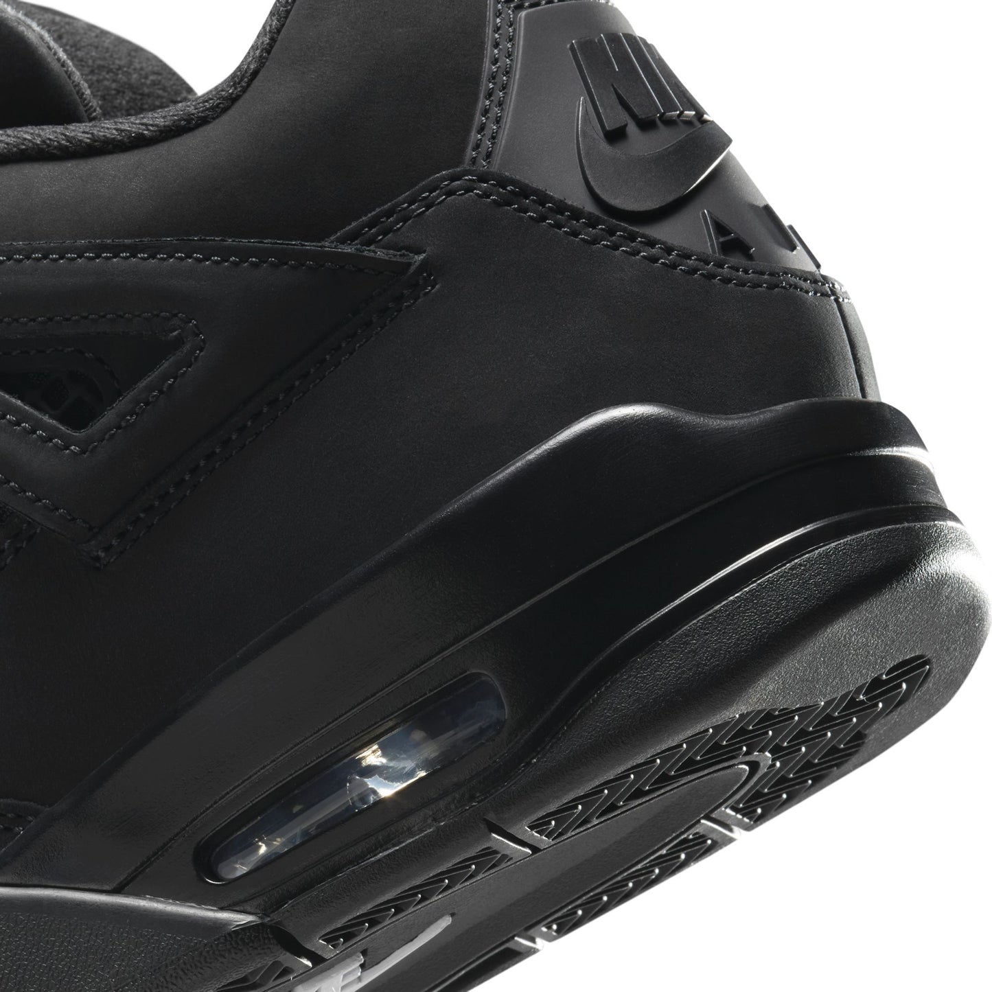 AIR JORDAN 4 RETRO / 010:BLACK/BLACK-LT GRAPHITE